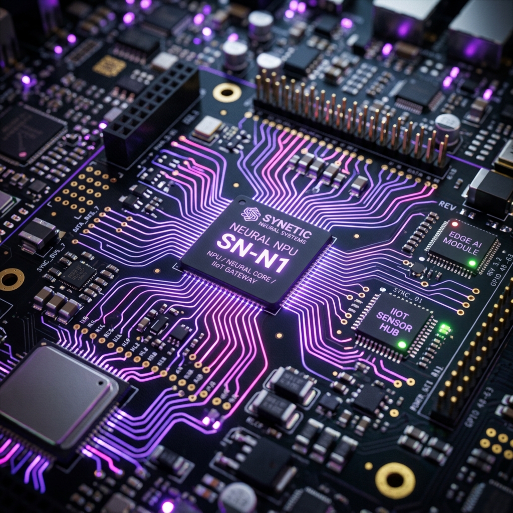 Industrial sensor circuit board and artificial intelligence interface